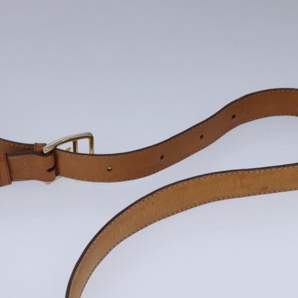 CELINE Macadam Canvas Shoulder Bag Pvc Beige Gold - Picture 8 of 13